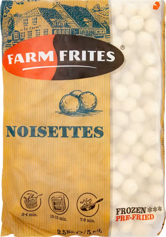 Картофельные шарики 2,5кг /5 фарм фритес