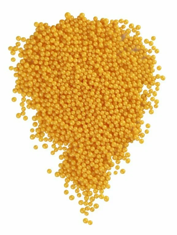 Посыпка жемчуг золото 2-5мм 100г