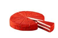 Торт бисквитный Красный бархат 1,52кг /5 16 порций