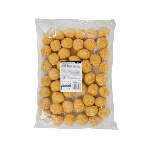 Сырные шарики с сыром Моцарелла 1 кг /5 с/м Юнибургер