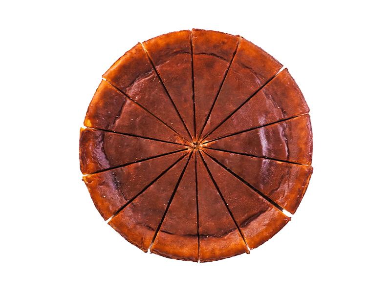 Чизкейк САН СЕБАСТЬЯН 1,66кг /4 14 порций 22%