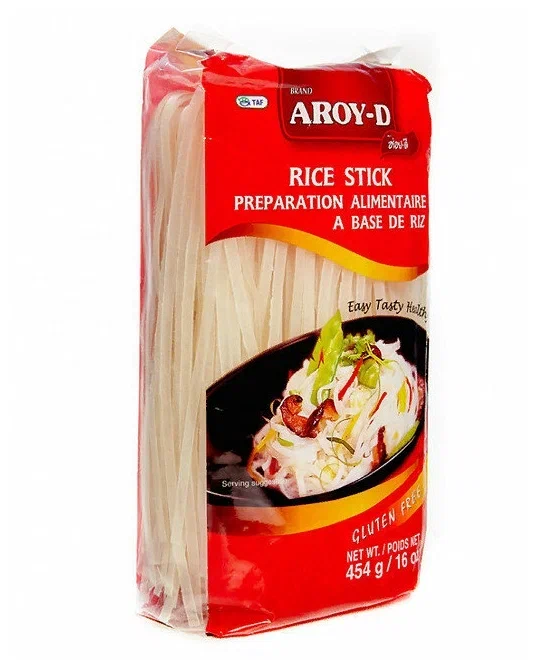 Лапша рисовая 454 гр AROY 