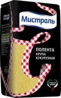 Крупа ПОЛЕНТА кукурузная 450гр /12 МИСТРАЛЬ  11802