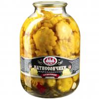 Патиссоны марин. ст/б 3000мл/4 Скатерть-Самобранка