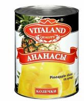 Ананасы колечки ж/б 580мл/24 Скатерть-Самобранка