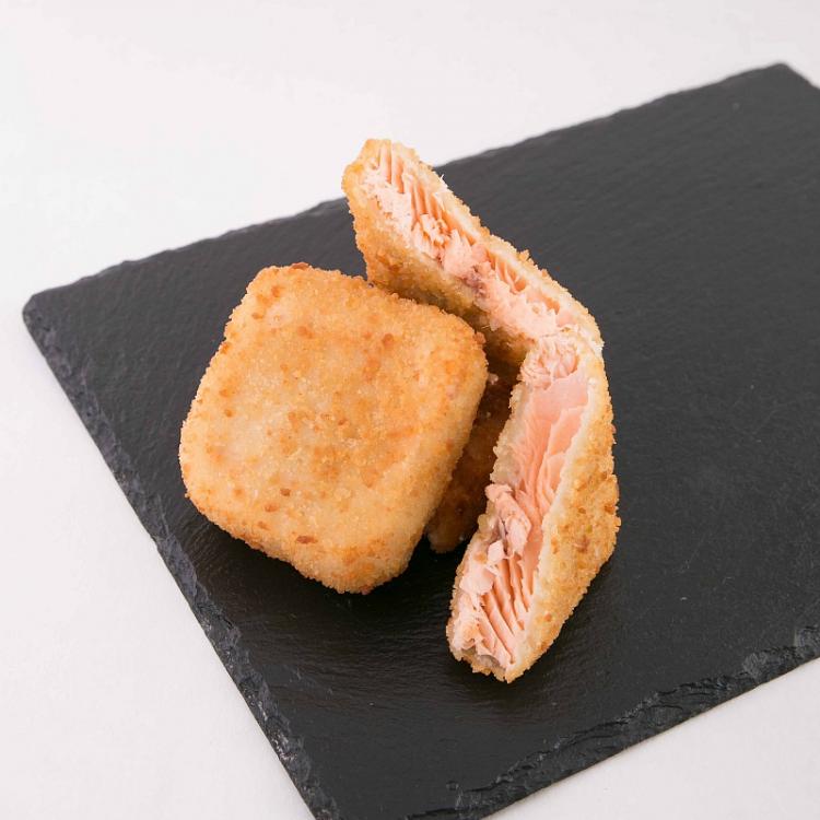 Филе горбуши порционное в панировке вес с/м