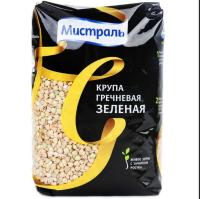 Крупа гречневая зеленая 450гр /12 МИСТРАЛЬ 11603