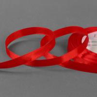 Лента атласная 10мм*25м красный №26 1218213