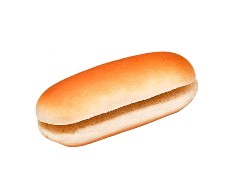 Булочка для датского ХОТ-ДОГА БЕЗ кунж. 60гр *36шт /80  КОРОБ 3257 ПЕРМЬ