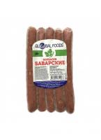 Колбаски Баварские С ЗЕЛЕНЬЮ п/к с/м 18см/22мм, 68гр. х 5шт/упак в/у кат. Б Столичный МПЗ