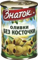 Оливки б/кост. ж/б 280 гр /12  Знаток