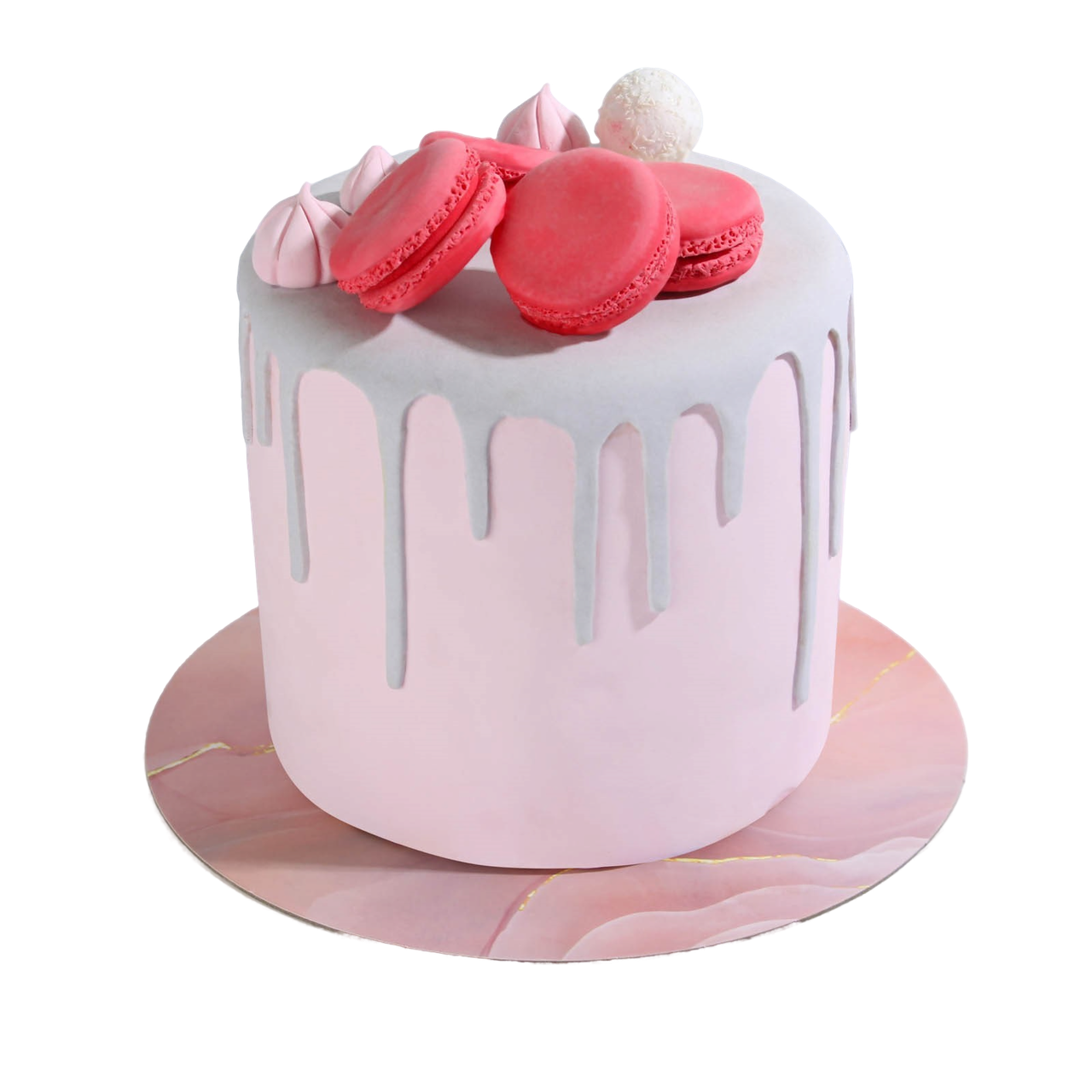 Подложка для торта  2.5мм d-260мм МРАМОР 7352389