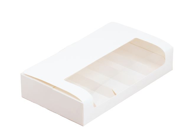 Коробка для 5 эклеров 250х150х50 прозрачная 10778112