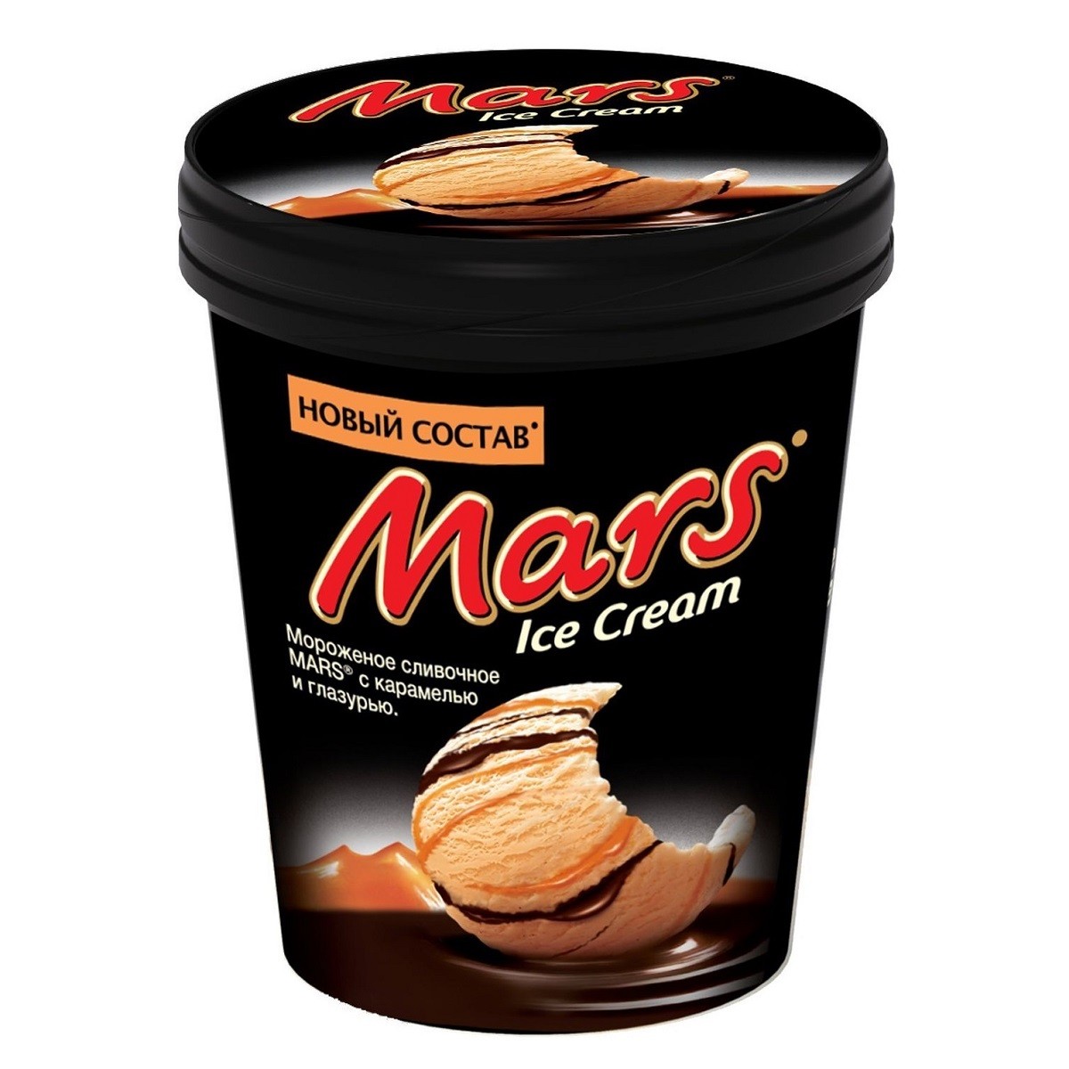Мороженое Марс (сливочное) 300г