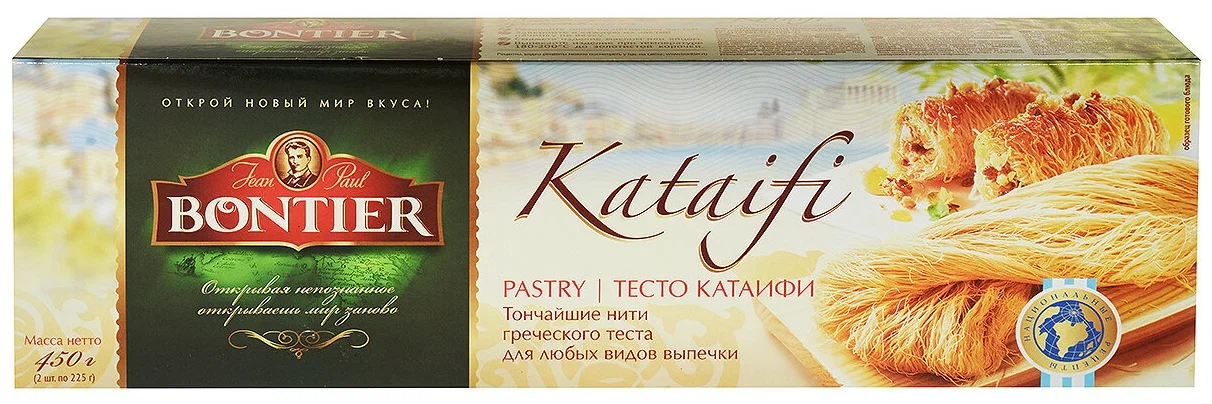 Тесто Катаифи 450гр /8 Bontier