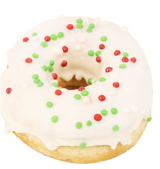 Донат Малиновое наслаждение с малиновой начинкой Panamania 65гр, 36шт/кор