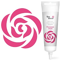Краситель гелевый розовый 100г ТОП Декор 4885523
