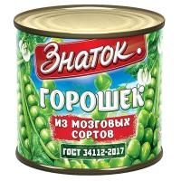 Горошек зеленый конс. ж/б 425 мл /12  Знаток