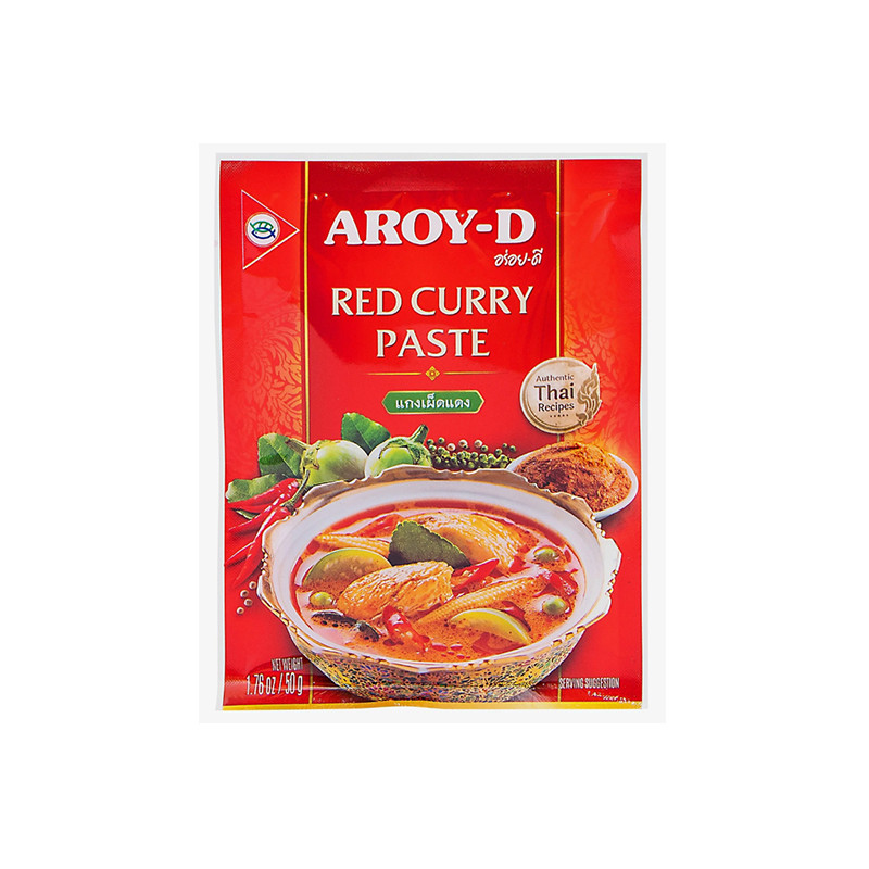 Паста Карри Красная 50 гр AROY 