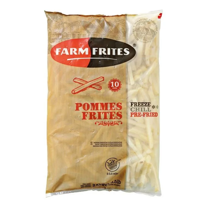 Картофель фри 10мм*10мм  2,5 кг /4 FARM FRITES