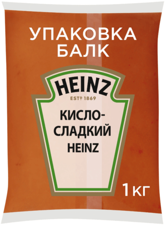 Соус Кисло-сладкий балк 1кг Хайнц