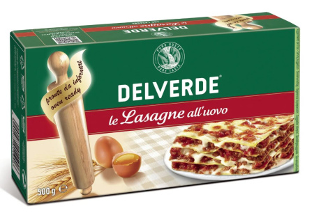 Макароны  103 Лазанья 500гр/12 Дельверде