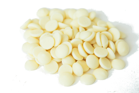 Шоколад С белый 28% какао таблетки 5кг /4 Sicao