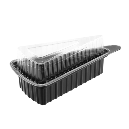 Контейнер под кусок торта с крышкой 177,7х105,9х63,7 (пластик)