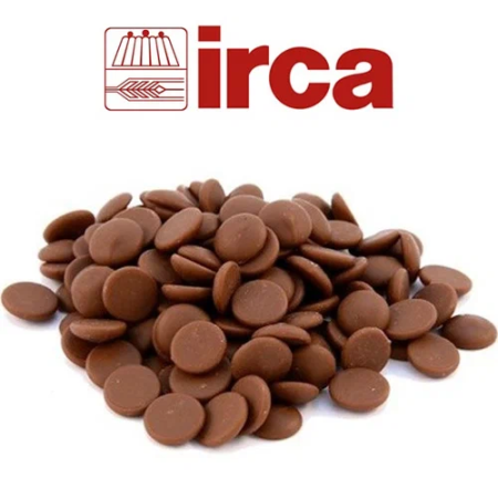 Шоколад И молочный в дисках 34% 250гр ВЕС IRCA Италия