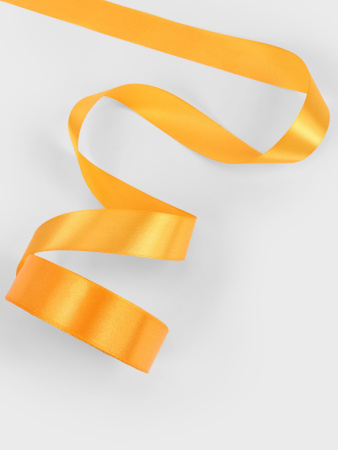 Лента атласная 25мм*25мм ОРАНЖЕВАЯ №17 9791441