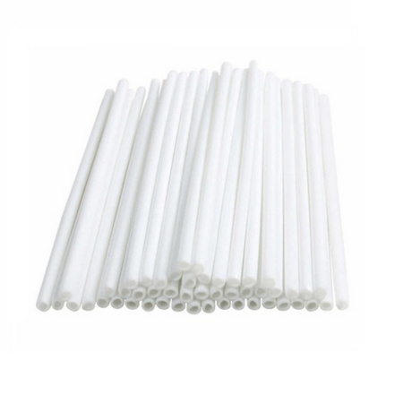 Палочки пластиковые для кейк-попсов белые 15см 100шт