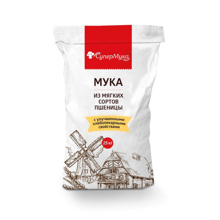Мука для лепешек Национальная кухня 25 кг /1  Супер Мука