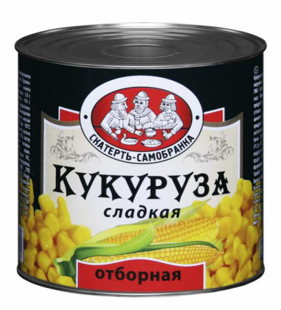 Кукуруза конс. ж/б 425мл/12 Скатерть-Самобранка