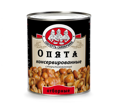 Грибы Опята стерил. ж/б 3100мл/6 Скатерть-Самобранка