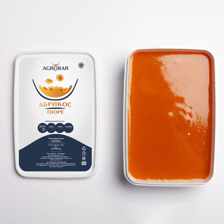 Пюре Абрикос с/м 250гр /12 Агробар