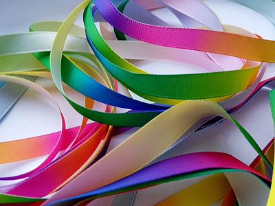 Ленты атласные