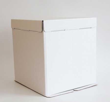 Коробка для торта 420х420х450 БЕЗ окна + донышко