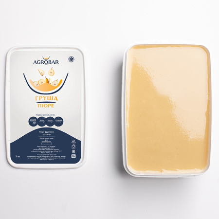 Пюре Груша  с/м 1кг /6 Агробар