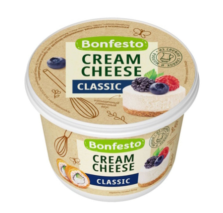 Сыр Кремчиз 70% 500гр Bonfesto