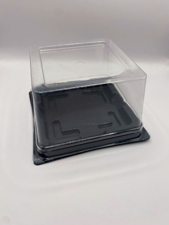 Контейнер для БЕНТО-торта/десерта (МИНИТОРТНИЦА) 105х105х74мм (пластик)