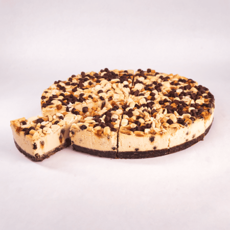 Чизкейк суфле КАРАМЕЛЬНЫЙ С АРАХИСОМ 1,2кг /4 12 порций  10%