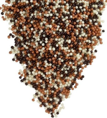 Посыпка корич.бел.черн. микс 100гр