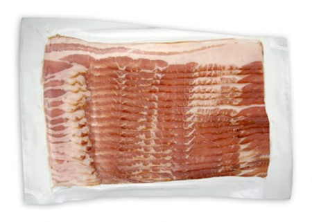 Бекон нарезка в/к 0,5 кг /10 Дымов