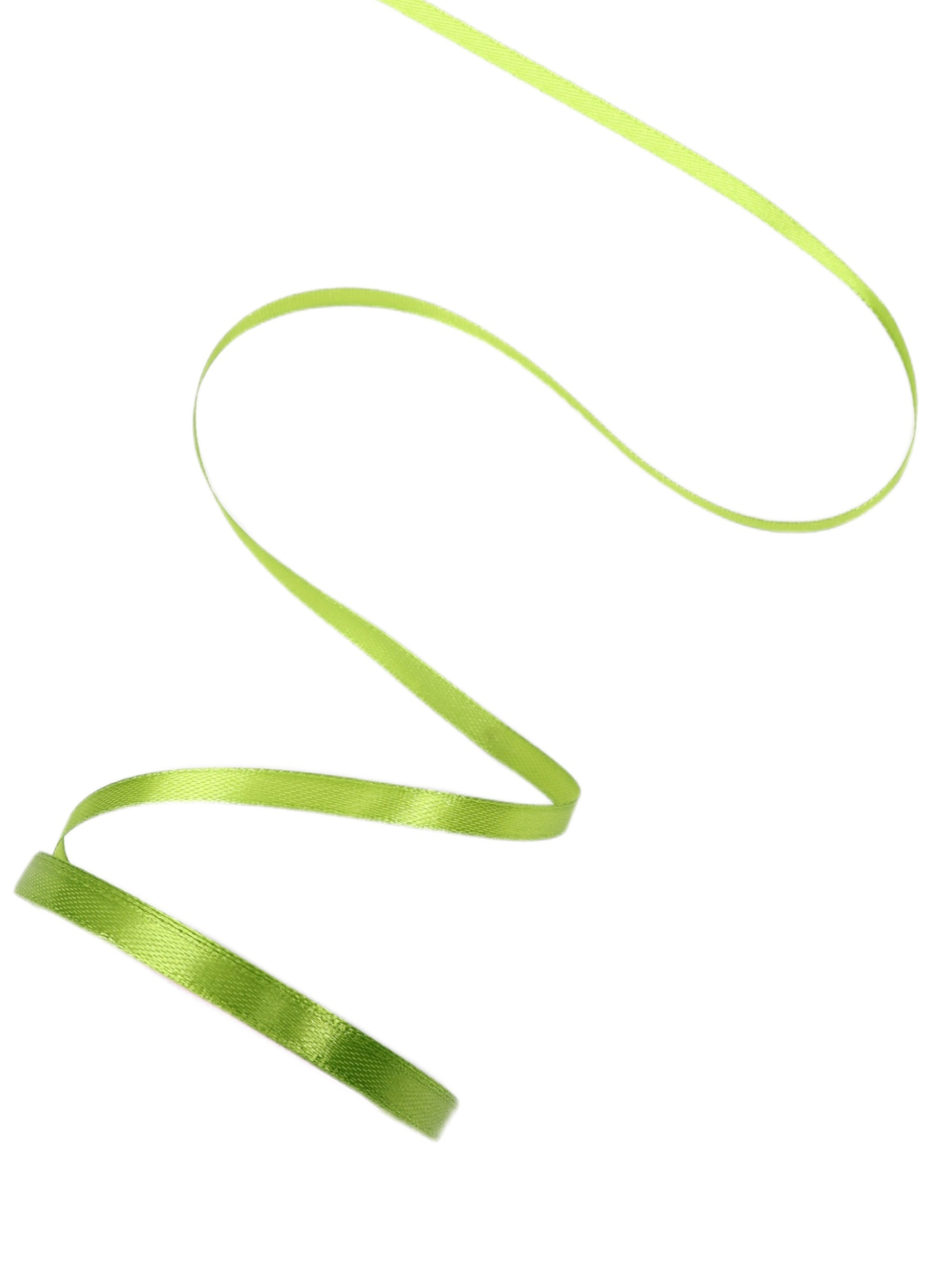 Лента атласная 6мм*25м светло зеленый №184(143) 1218097