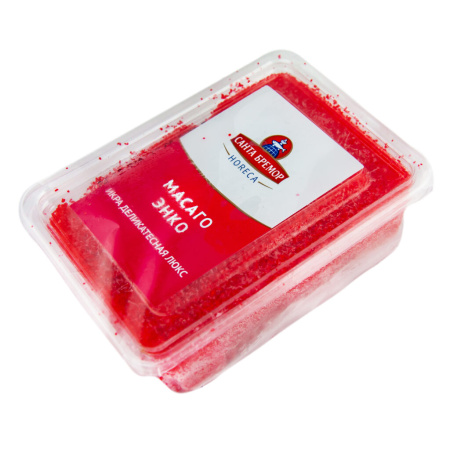 Икра тобико икко КРАСНАЯ 500гр Санта Бремор