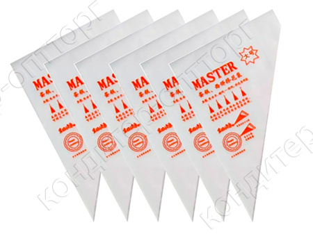 Мешки кондитерские одноразовые 26см 100шт 10636082