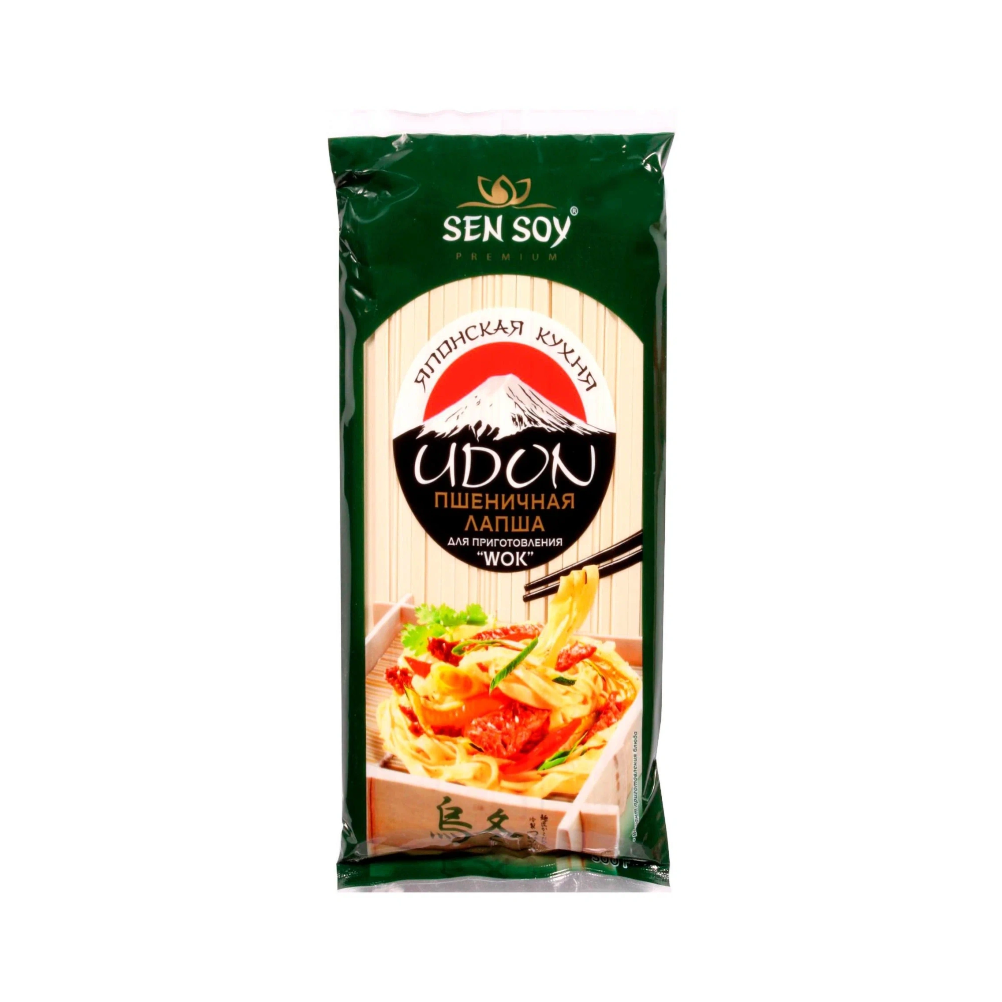 Лапша пшеничная УДОН 500гр Сэн Сой