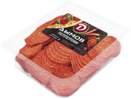 Пепперони нарезка С/К 1 кг /8 Дымов