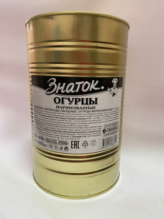 Огурцы марин. хрустящие ж/б 4000гр /6