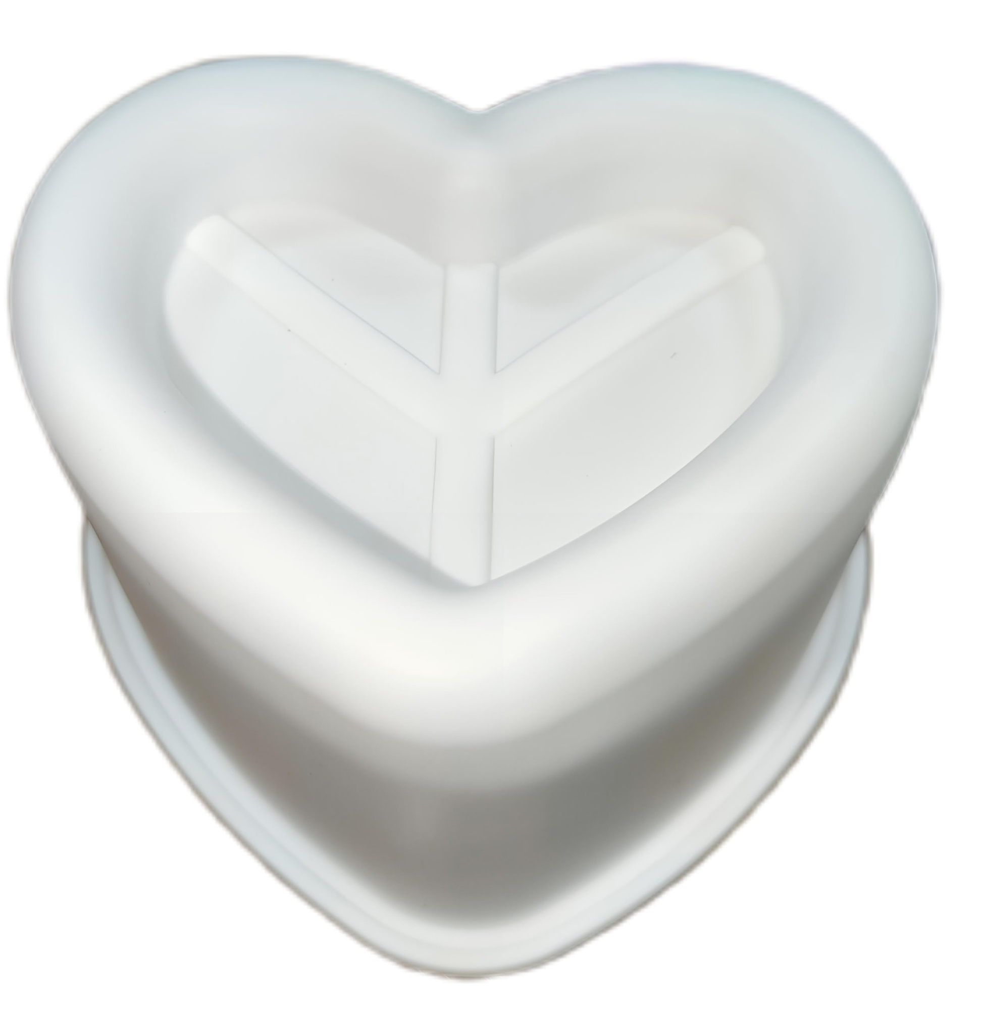 Силиконовая форма для муссовых тортов СЕРДЦЕ